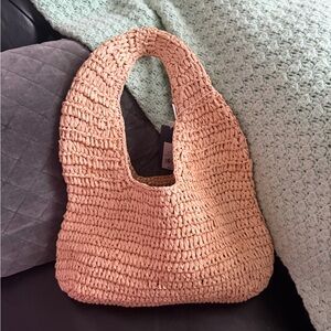 Tan Woven Bag